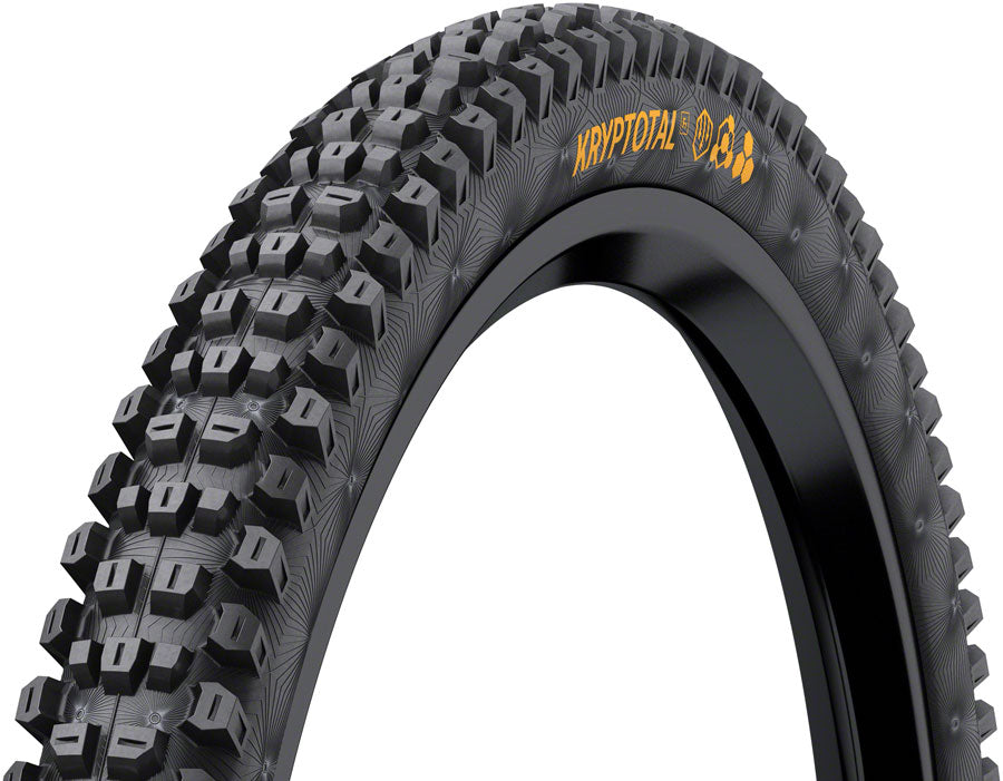 Continental Kryptotal Front Tire - 27.5 x 2.40 Tubeless Folding BLK SuperSoft Enduro Casing E25