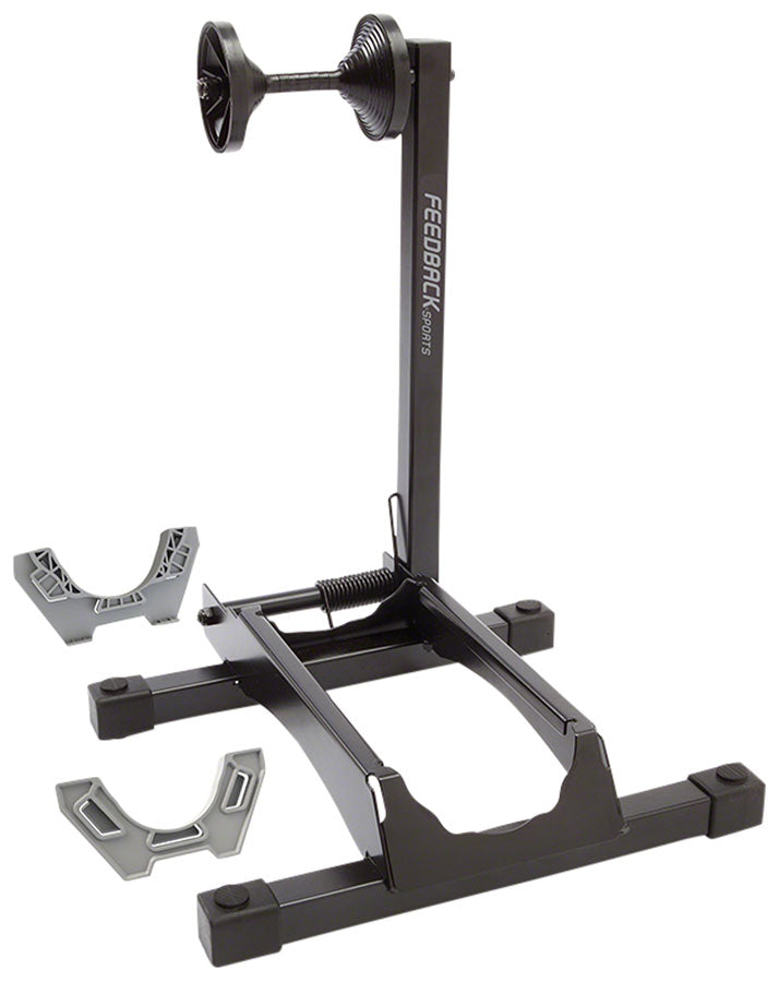 Feedback Sports Velo Cache Display Stand - 2-Bike Free-Standing Black -  DS1841