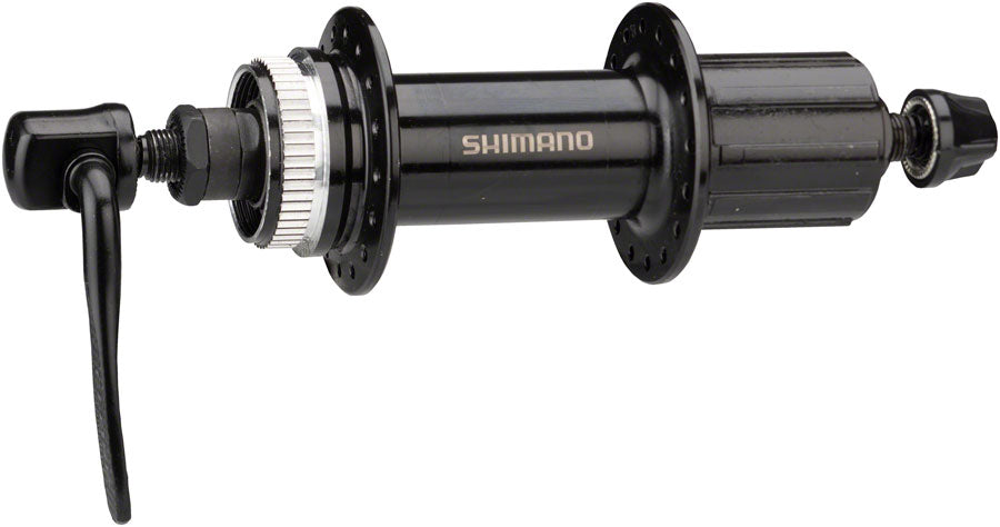 Shimano Altus FH-MT200-B Rear Hub - QR x 141mm Center-Lock HG10 Black