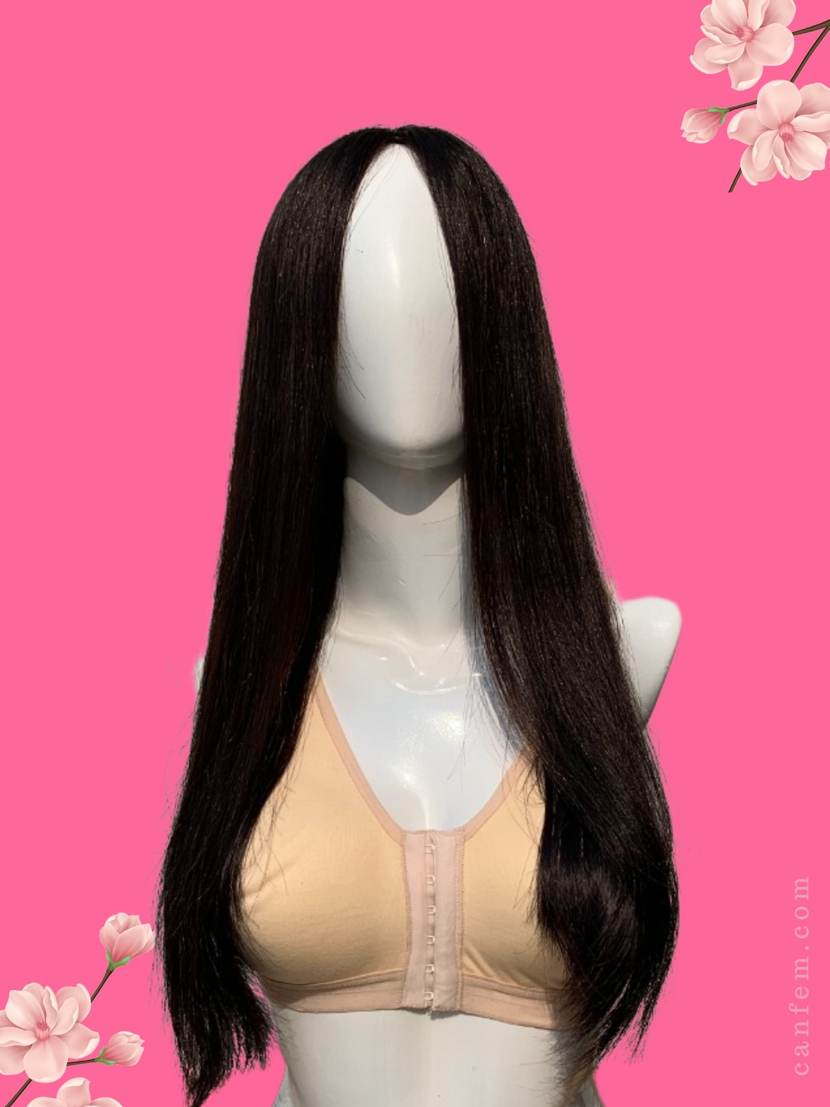 Canfem Synthetic Hair Cancer Wig