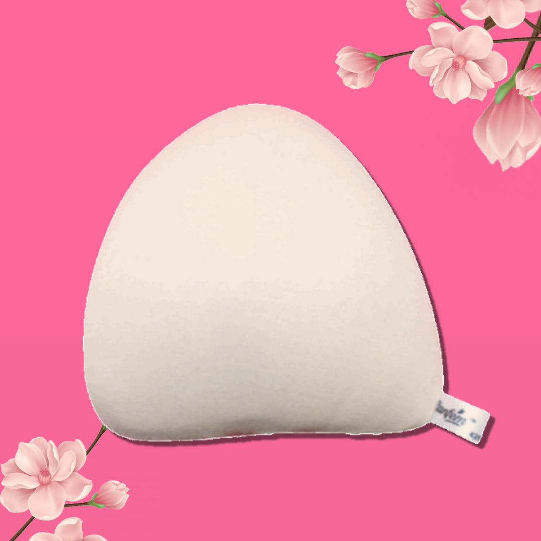 Canfem Round Shaped Light Weight Fabric Breast Prosthesis