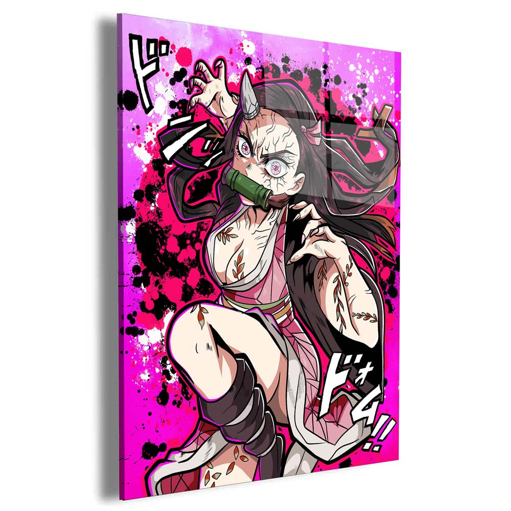 Nezuko Wall Art