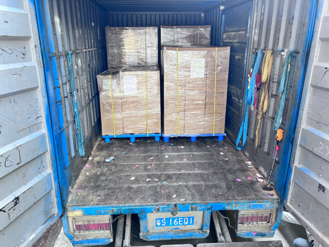 4 Pallets of JordiLight in the Truck