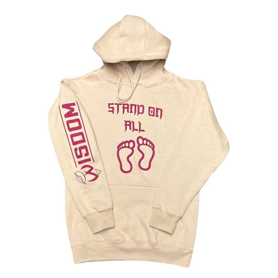 Stand On All 10 | Hoodie | Khaki