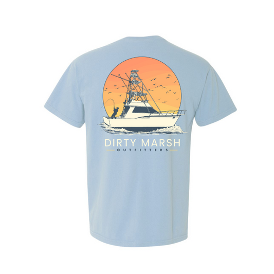 Sportfishing Sunrise  Terracotta – Dirty Marsh Outfitters