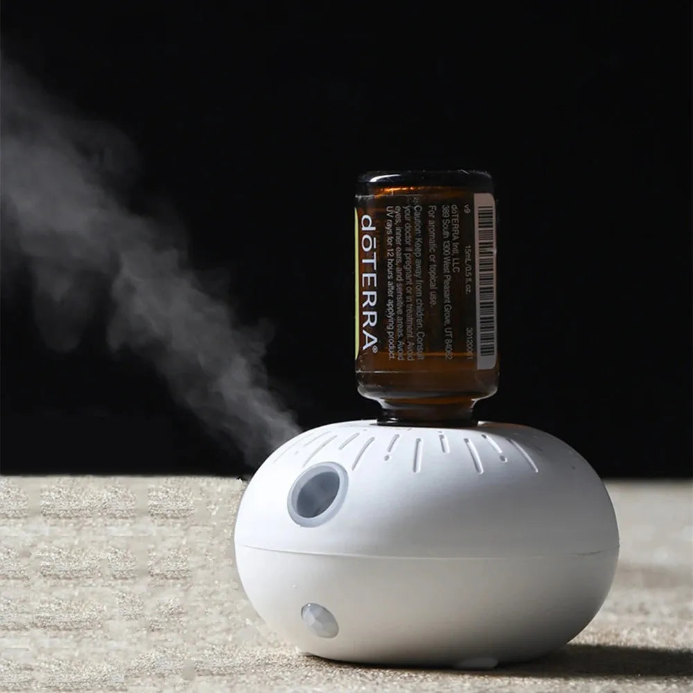 Mini Pure Oil Fragrance Diffuser Aromatherapy Machine Automatic Induction Portable Cute Aroma Diffuser USB For Bedroom Office