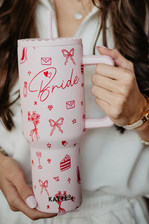 Bride Red Drawings Wholesale 38 Oz Tumbler - KatydidWholesale.com 