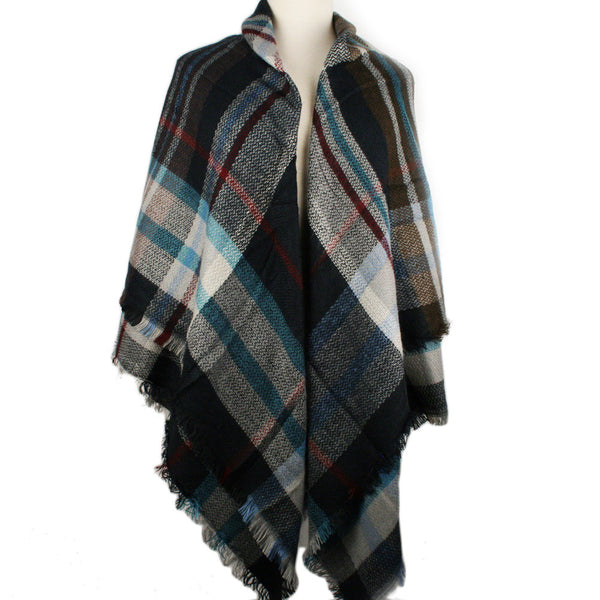 Wholesale Blanket Scarves or Scarf in Plaid Prints - KatydidWholesale.com