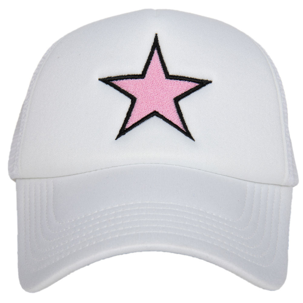 pink trucker hat wholesale