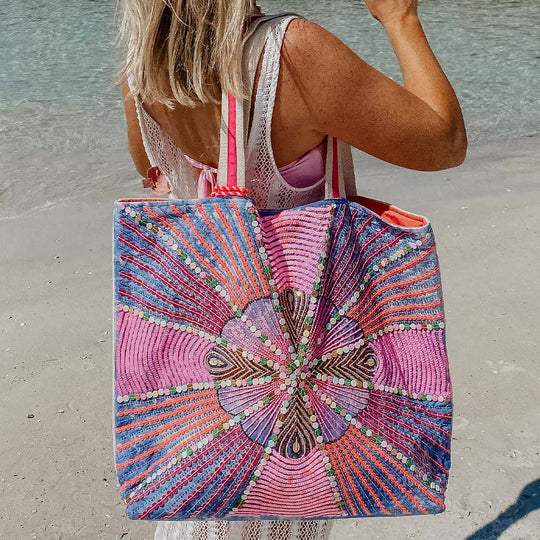 Patch Good Vibes Only (2023) Sunshine Canvas Wholesale Tote Bag