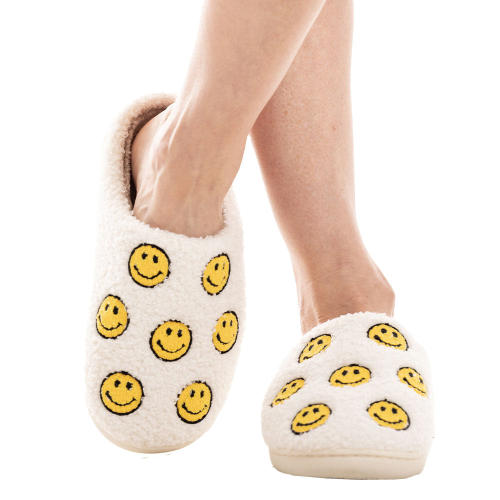 Happy Face House Slippers | Shop Katydid Wholesale