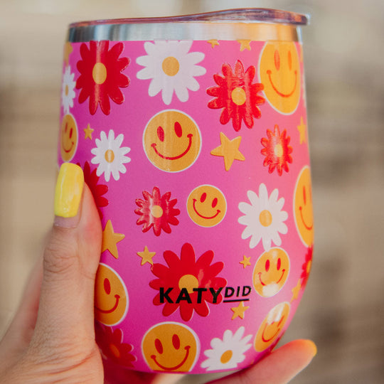 Pastel Leopard Wholesale Insulated WINE TUMBLER