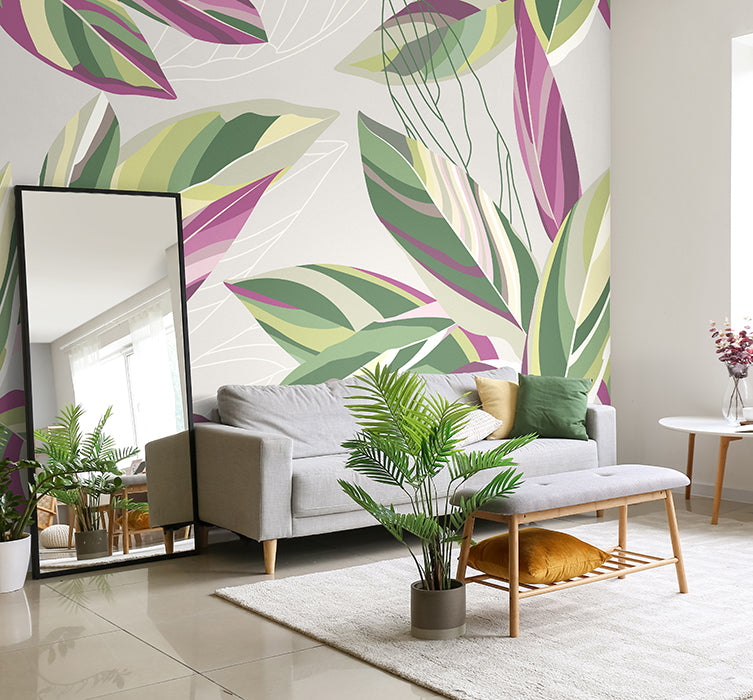 originmurals_2022_MUR197M Botanical Calathea Leaves_lifestyle<1MB.jpg