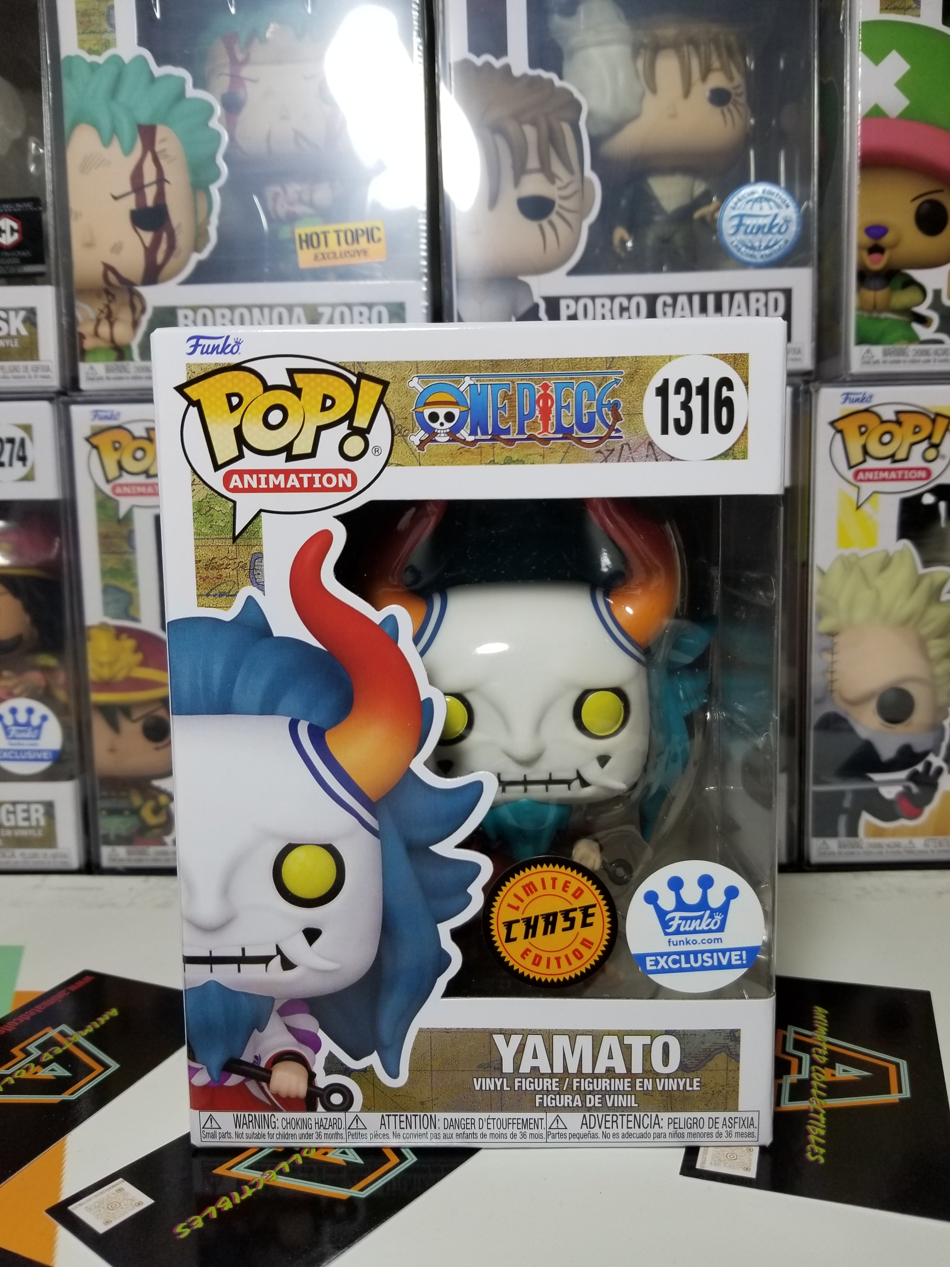 ONE PIECE FUNKO SHOP EXCLUSIVE CHASE YAMATO FUNKO POP!