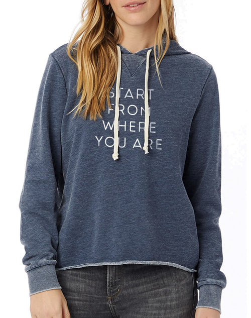 Women's Namaste French Terry Hoodie – Breathe in Detroit