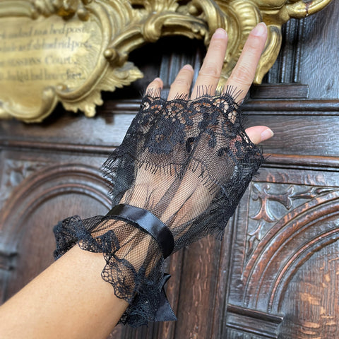 black lace cuff