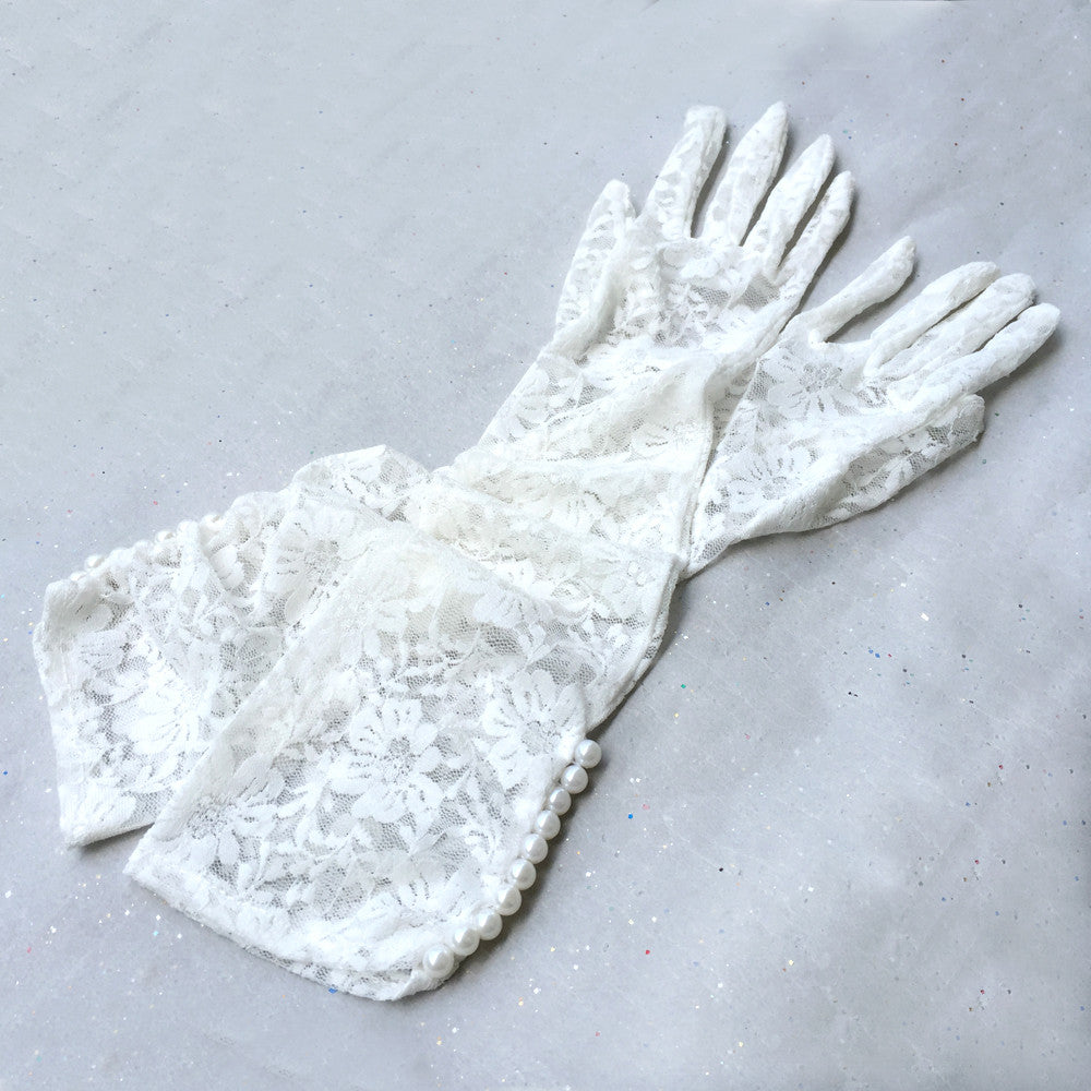 ivory gloves