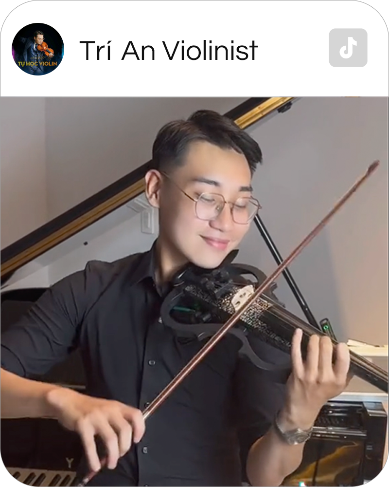 Tri An with Sylla Electric Violin