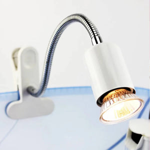 UVB E27 Pet Reptile Lamp Clip-on Bulb Lamp Holder UV Heating  EU Plug - specialneedspetshop