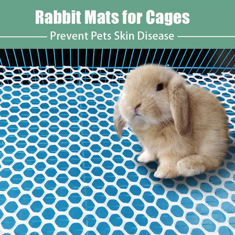 Rabbit Mats for Animal Cage Mat Foot Pad Prevent Pets Skin Disease