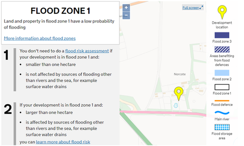 Environment Agency SuDS flooding