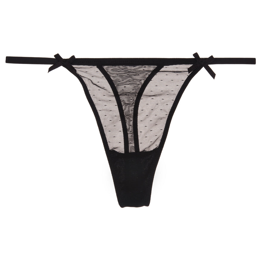 Lacey Thong in Black - B.PRIVÉ