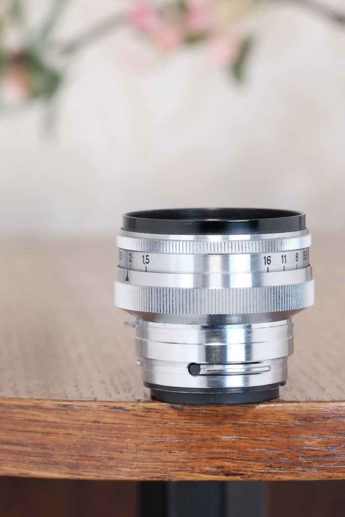 Zeiss Opton Sonnar 50mm F1.5 コンタックスCマウント 激安価格の