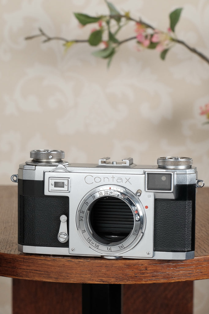 Zeiss Ikon Contax IIIa ボディ カラーダイヤル 後期型 - フィルムカメラ