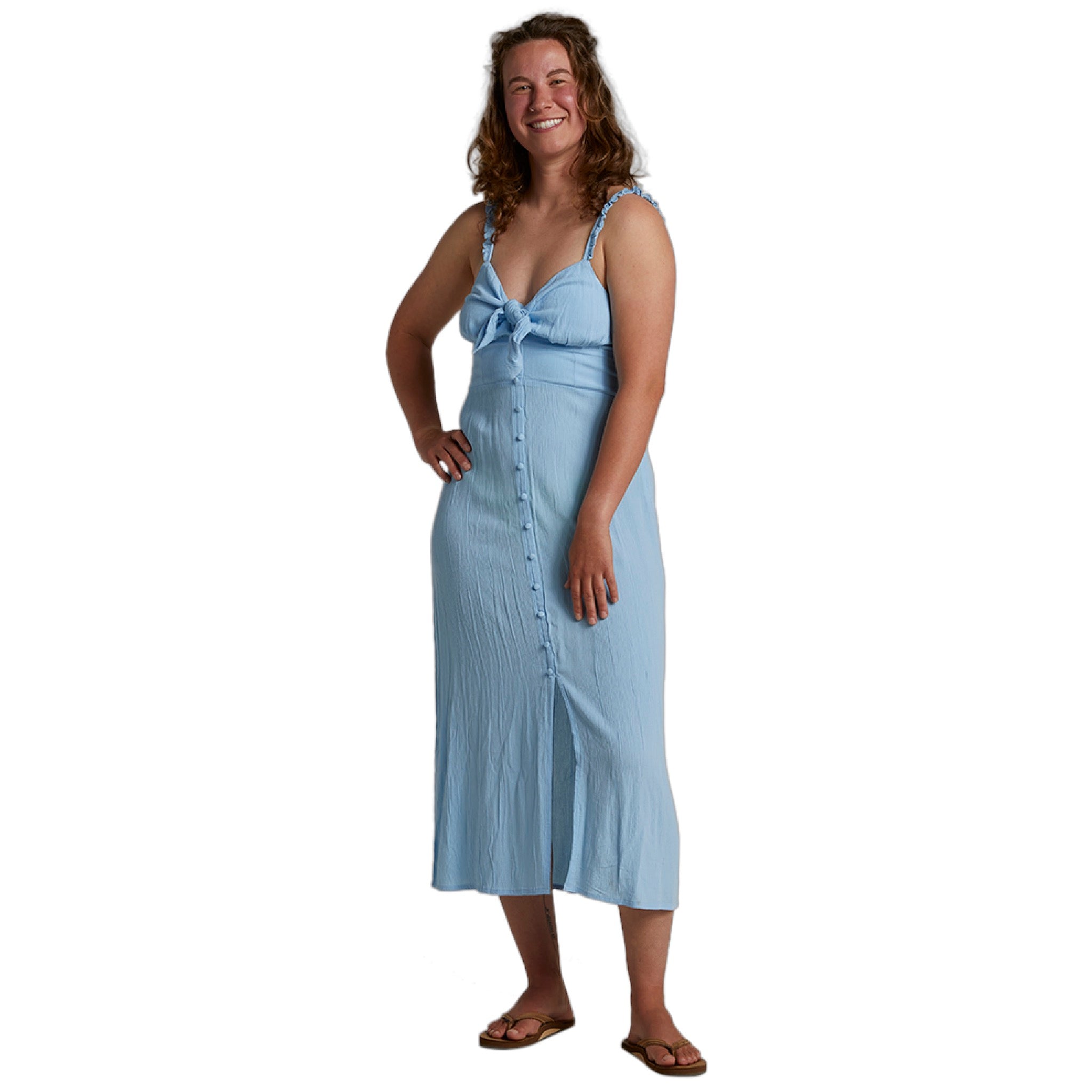 Womens Windward Wrap Dress - Koi Pond