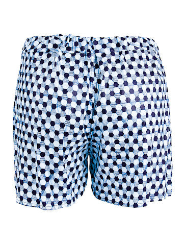 Men's African Print Boxer Shorts- Blue Lagoon – OHEMA OHENE AFRICAN ...