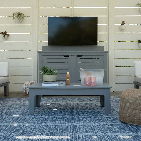 Mainstay bar credenza with a TV