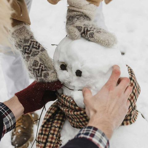 Building a snowman