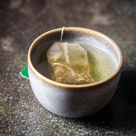 Mug with herbal tea