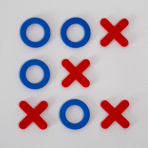 Traditional Tic Tac Toe board