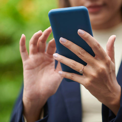 Turning off the phone so you can enjoy a day outside