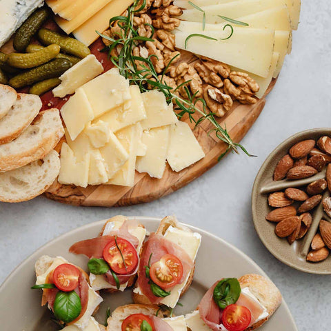 Charcuterie board snacks to enjoy outside