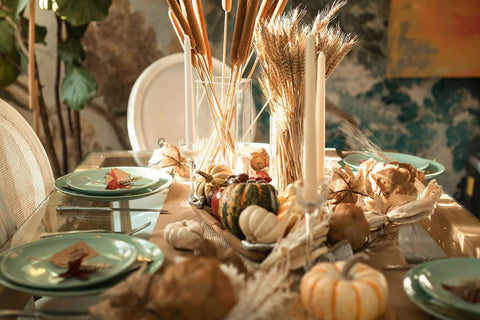 Fall Table Setting Colors