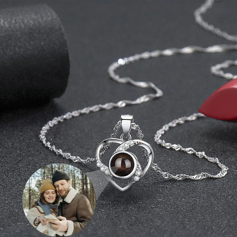 Personalized Custom Photo Projection Necklaces | Custom Photo Projection  Jewelry - Customized Necklaces - Aliexpress