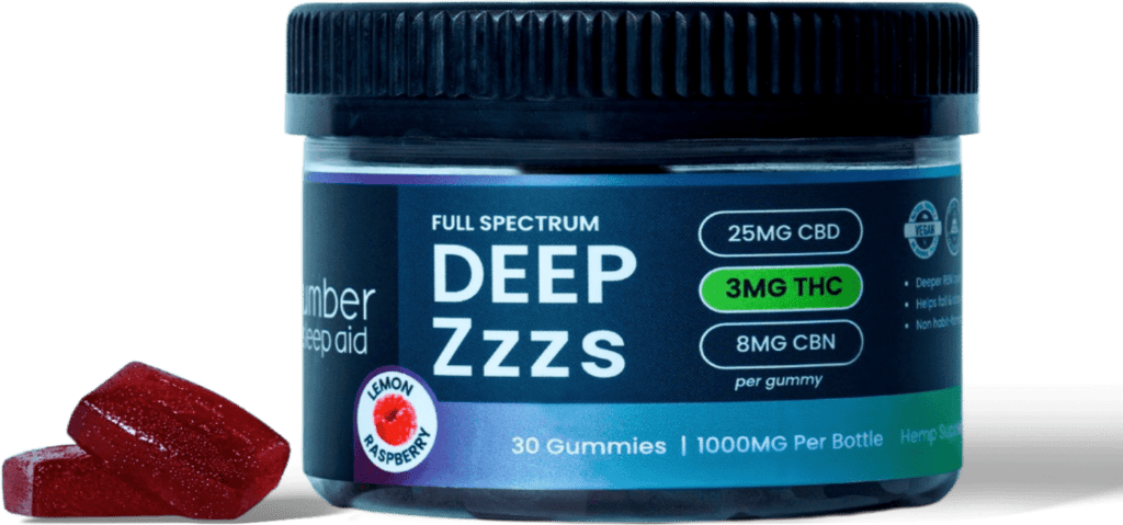 Full spectrum Slumber Deep zzzs cbd gummies.