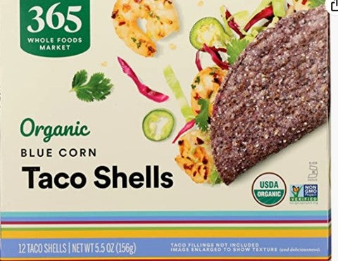 Whole Foods Blue Corn Taco Shells