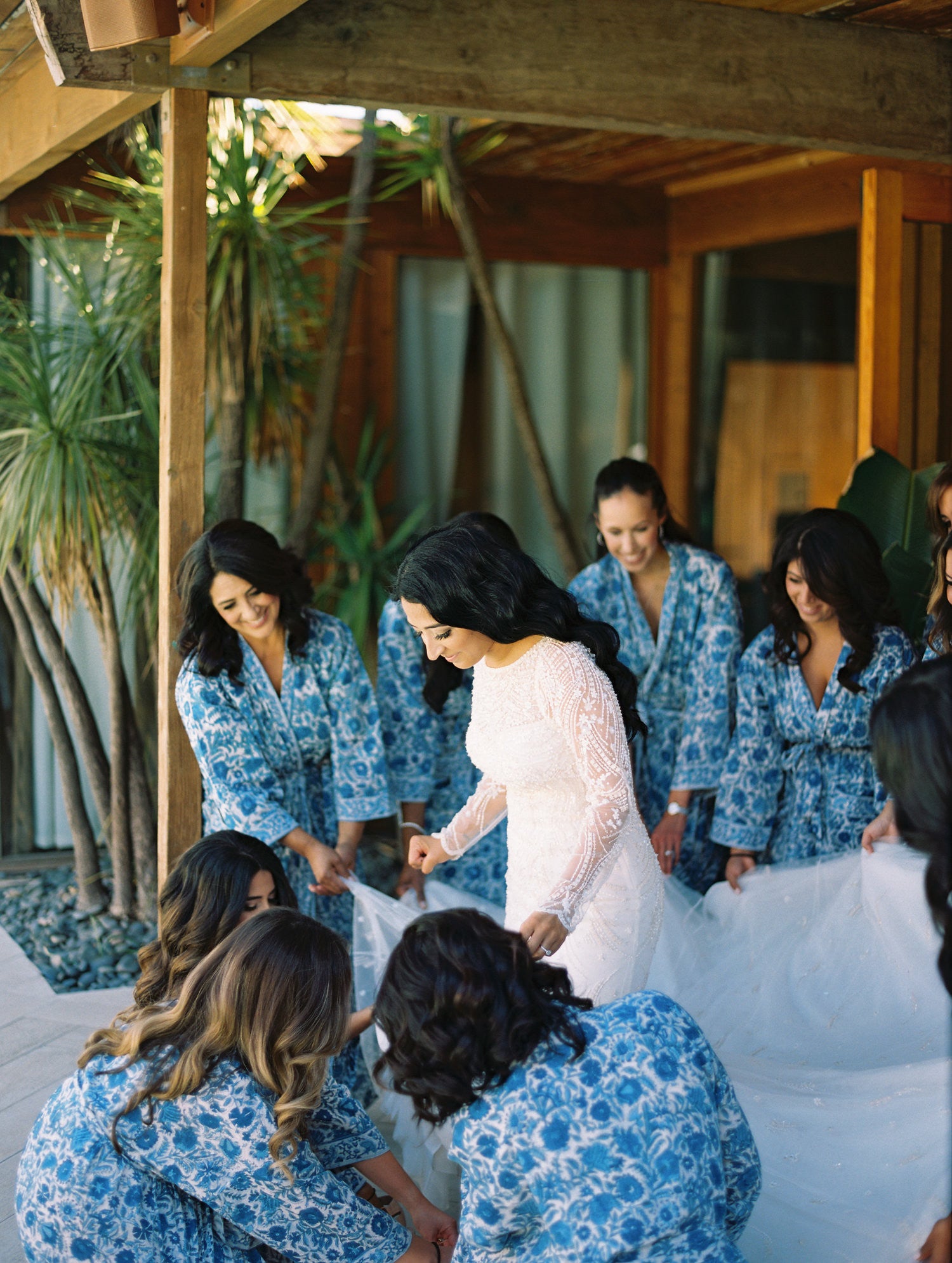 Perfect Bridesmaid Kimono Robes - An Indian Summer