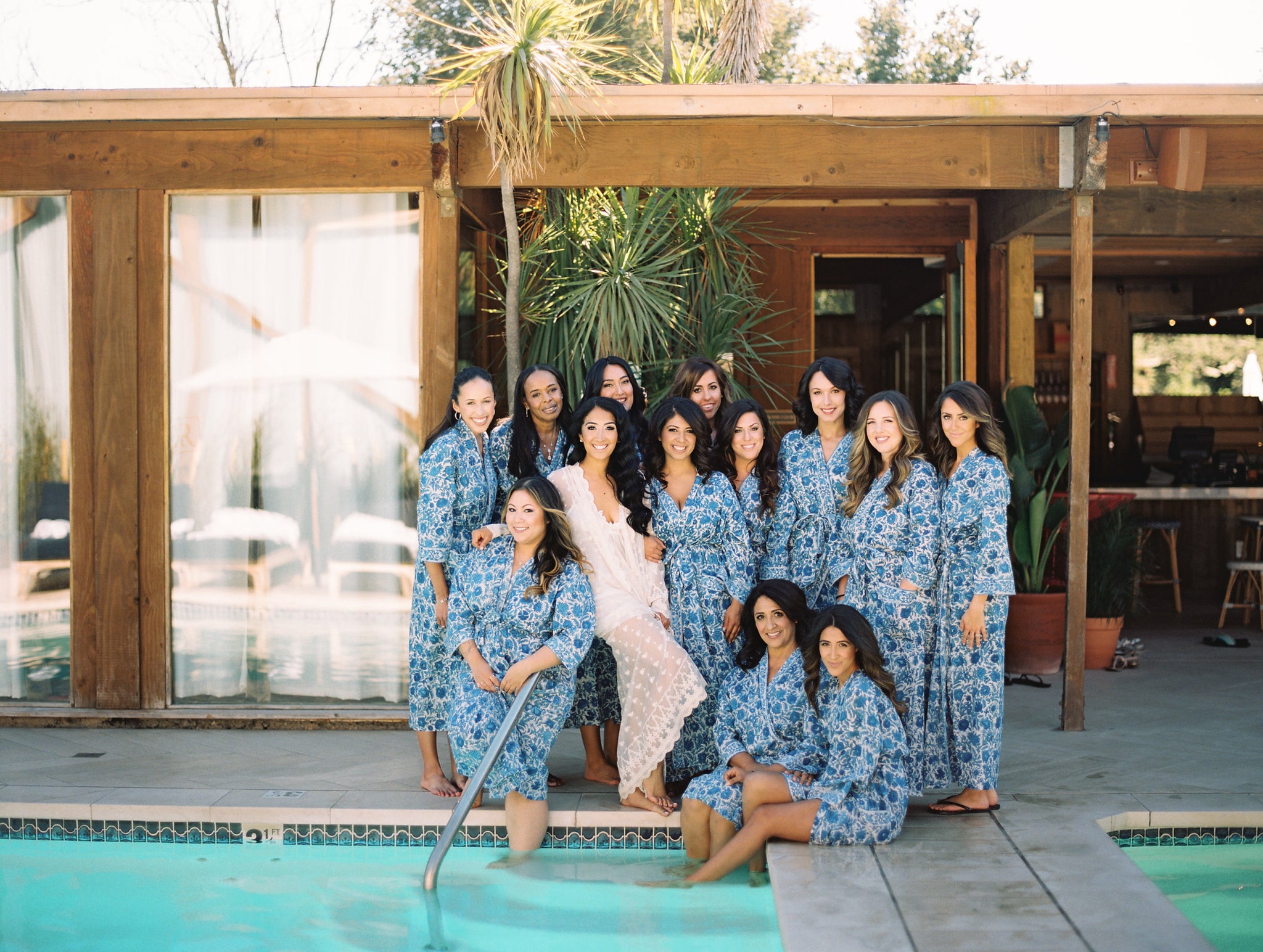 Perfect Bridesmaid Kimono Robes - An Indian Summer