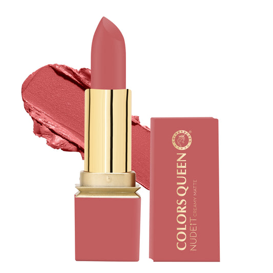 Colors Queen Nudeit Creamy Matte Lipstick