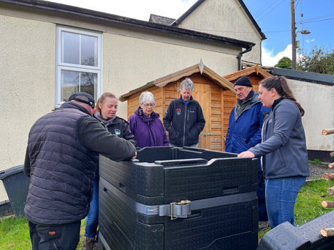 HOTBIN Induction On Site at Therapy Garden