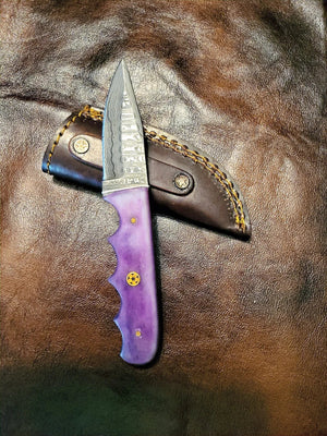 Purple Sting Everyday Carry Knife - Rugged Edge Blades