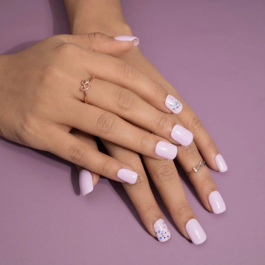 Oh So Calm Lavender Press On Nails Set