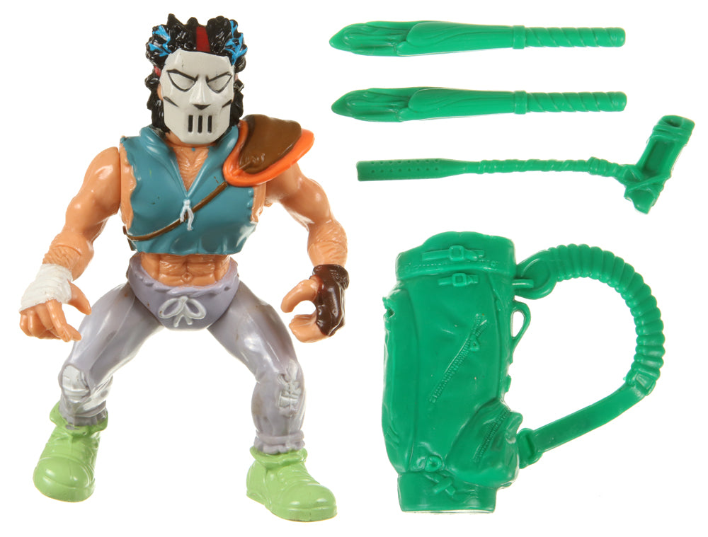 1989 Playmates Teenage Mutant Ninja Turtles Casey Jones, Not Packaged Complete