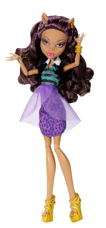 Monster High Pack of Trouble Clawdeen Wolf Not Packaged Holes in Ears