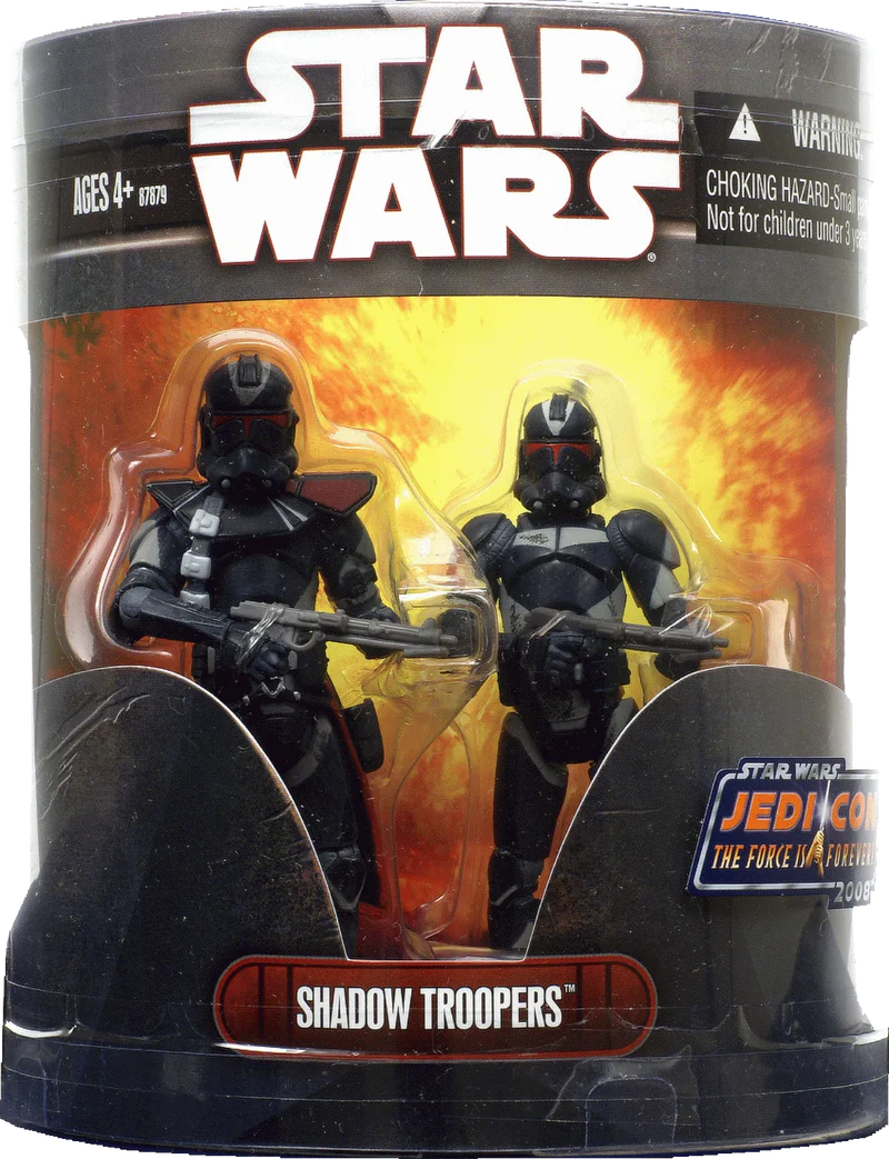 Star Wars Shadow Troopers Jedi Con 2008 (Yellowed Box)