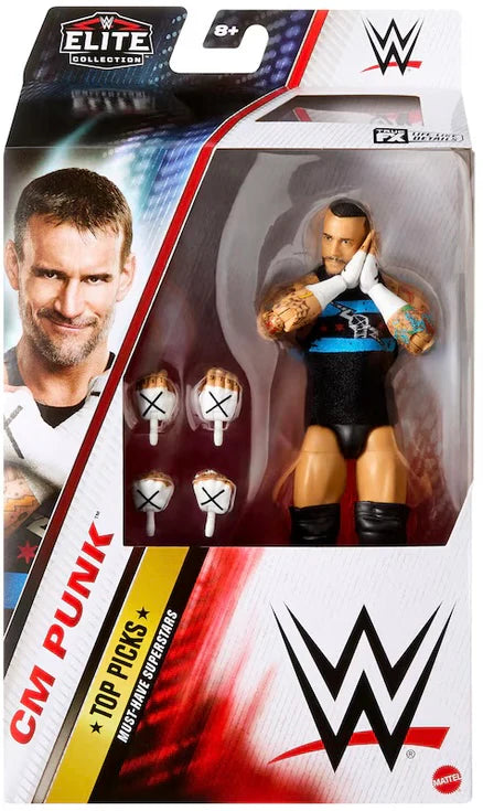 WWE Elite Collection CM Punks Top Picks, 2024 Mattel